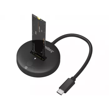Dock USB 3.2 Sandberg per SSD M.2+NVMe 4 TB nero