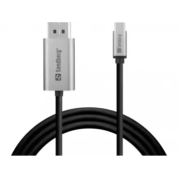 Cavo Sandberg USB-C-DisplayPort 2M USB Type-C DisplayPort 2m