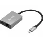 Adattatore Gigabit Sandberg USB-C PD100W USB Type-C RJ-45 1 Gbit/s grigio