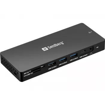 Docking station Sandberg USB-C 13in1 Pro con filo USB 3.2 Gen 1 Type-C