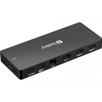 Docking station Sandberg USB-C 13in1 Pro con filo USB 3.2 Gen 1 Type-C