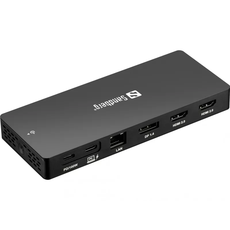 Docking station Sandberg USB-C 13in1 Pro con filo USB 3.2 Gen 1 Type-C