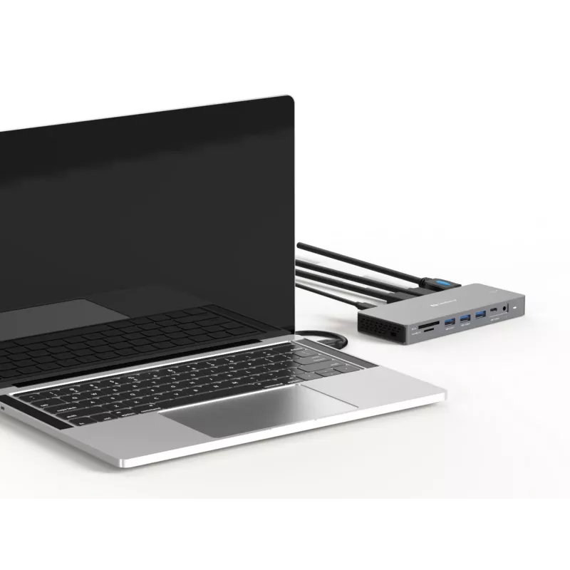 Docking station Sandberg USB-C 13in1 Pro con filo USB 3.2 Gen 1 Type-C