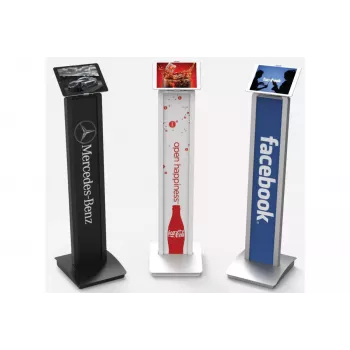 Supporto passivo Compulocks VESA Brandable a pavimento nero