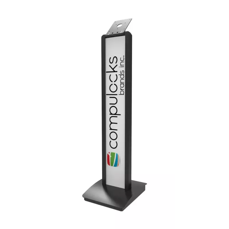 Supporto passivo Compulocks VESA Brandable a pavimento nero