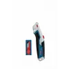 Bosch Professional 1600A027M5 set coltello universale e lame, 63 x 19 mm, 13 lame incluse, blu/grigio
