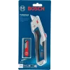 Bosch Professional 1600A027M5 set coltello universale e lame, 63 x 19 mm, 13 lame incluse, blu/grigio