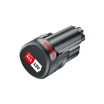 Bosch PBA 12V 2.0 Ah O-B pacco batteria, 12 V 2,0 Ah Li-Ion