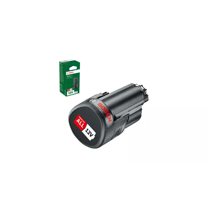 Bosch PBA 12V 2.0 Ah O-B pacco batteria, 12 V 2,0 Ah Li-Ion