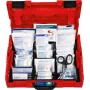 Kit di pronto soccorso Bosch 1600A02X2R — set conforme DIN in L-BOXX 102, rosso