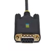 StarTech.com cavo adattatore USB a seriale null modem da 10ft (3m), viti/dadi DB9 sostituibili, COM retention, USB-A a RS232, FTDI, protezione ESD livello 4, Windows/macOS/ChromeOS/Linux - custodia robusta in TPE