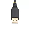 StarTech.com cavo adattatore USB a seriale null modem da 30cm, COM retention, FTDI, USB-A a DB9 RS232, dadi/viti DB9 sostituibili, Windows/macOS/Linux