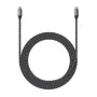Cavo USB-C a USB-C Satechi ST-TCC2MM — 2 m, nero/grigio, 0,48 Gbit/s