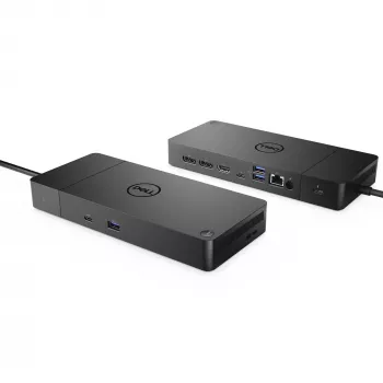 DELL WD19TBS-180W con filo USB 3.2 Gen 2 (3.1 Gen 2) Type-C nero
