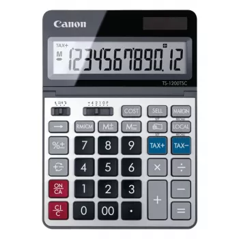 Calcolatrice da tavolo Canon TS-1200TSC Desktop Basic metallizzato