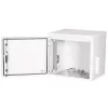 Rack a parete ROLINE Pro 9 U 600x450 IP55 grigio