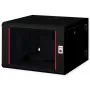 Rack a parete ROLINE Pro 7U 600x600 LxP in due parti girevole nero, IP20, 50 kg
