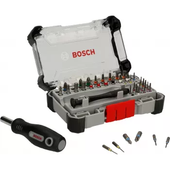 Set di punte per cacciavite Bosch PB SDB 42 pezzi — punte di precisione e standard