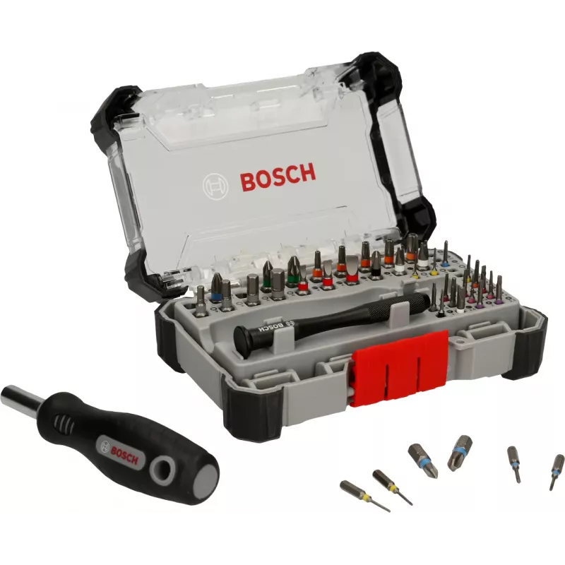 Set di punte per cacciavite Bosch PB SDB 42 pezzi — punte di precisione e standard