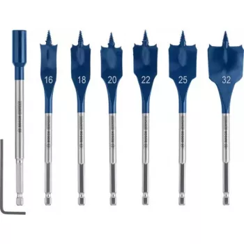 Bosch 2 608 900 334 punte per foratura piatta 7 pz.