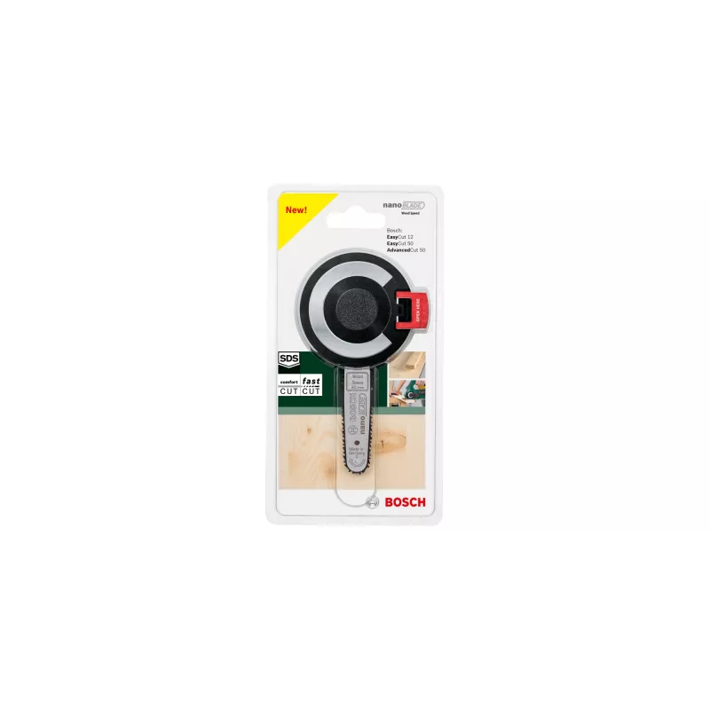 Lama per sega per legno nanoBLADE portatile Bosch Wood Speed 50 (modello 2609256D84) per tagli diritti precisi