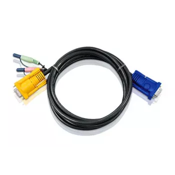 ATEN 2L5203A cavo KVM, nero, 3 m