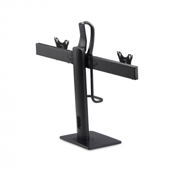 StarTech.com supporto da tavolo a barra trasversale per doppio monitor per due schermi da 27