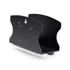 StarTech.com supporto da parete per PC, supporta computer desktop fino a 18 kg, regolazione senza attrezzi 50–200 mm, supporto/ripiano robusto da parete per case/tower PC
