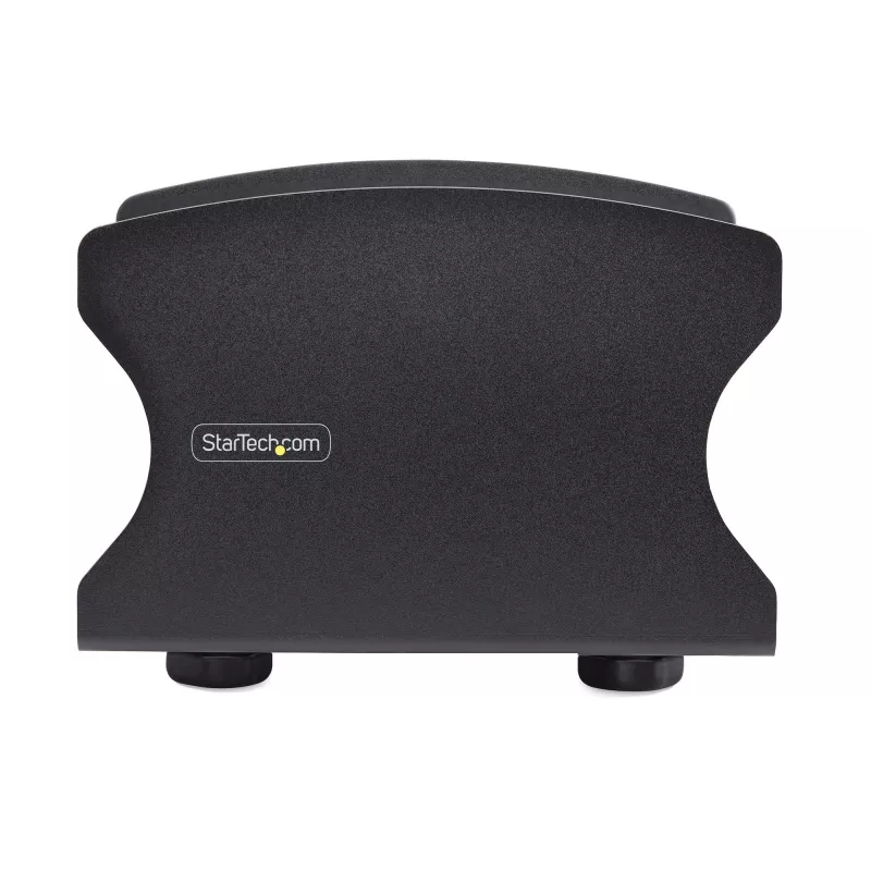 StarTech.com supporto da parete per PC, supporta computer desktop fino a 18 kg, regolazione senza attrezzi 50–200 mm, supporto/ripiano robusto da parete per case/tower PC