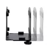 StarTech.com supporto da parete per PC, supporta computer desktop fino a 18 kg, regolazione senza attrezzi 50–200 mm, supporto/ripiano robusto da parete per case/tower PC