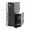 StarTech.com supporto da parete per PC, supporta computer desktop fino a 18 kg, regolazione senza attrezzi 50–200 mm, supporto/ripiano robusto da parete per case/tower PC
