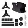 StarTech.com supporto da parete per PC, supporta computer desktop fino a 18 kg, regolazione senza attrezzi 50–200 mm, supporto/ripiano robusto da parete per case/tower PC