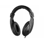 Cuffie Sandberg Saver MiniJack Headphone Large, con filo, chiamate/musica, 20 - 20000 Hz, 270 g, cuffie, nero