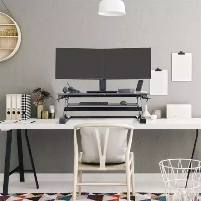 Scrivania regolabile in altezza Ergotron WorkFit-TL nero