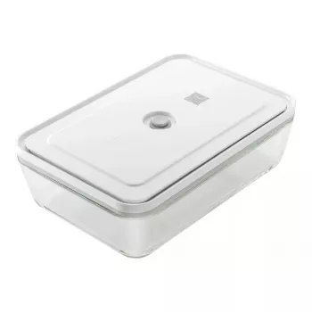 Contenitore universale per alimenti in vetro ZWILLING FRESH & SAVE rettangolare 2,85 L, adatto al microonde, coperchio rimovibile