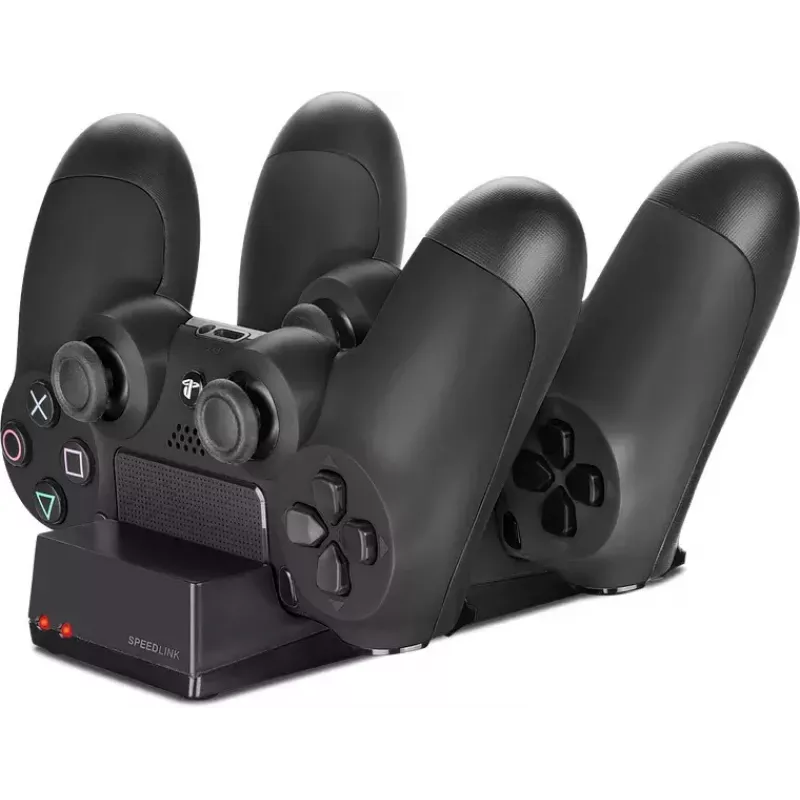 Speedlink JAZZ USB caricabatterie per controller PS4, nero