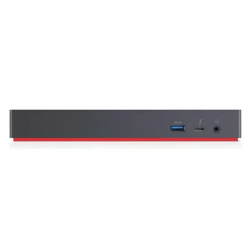 Lenovo 40AN0135EU docking station/port replicator per laptop con filo Thunderbolt 3 nero, rosso