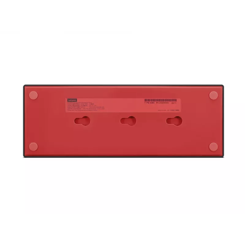 Lenovo 40B00300UK docking station/port replicator per laptop con filo Thunderbolt 4 nero, rosso