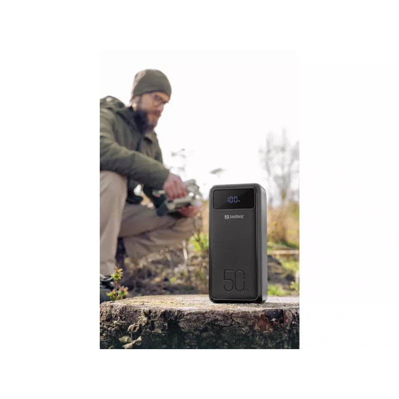 Powerbank portatile Sandberg USB-C PD 130W 50000mAh