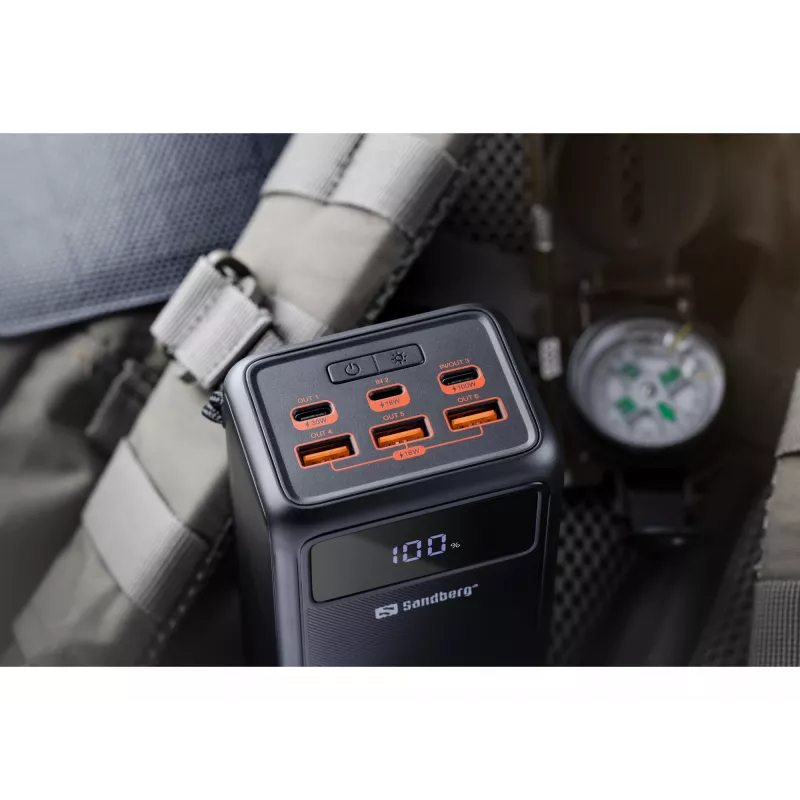 Powerbank portatile Sandberg USB-C PD 130W 50000mAh