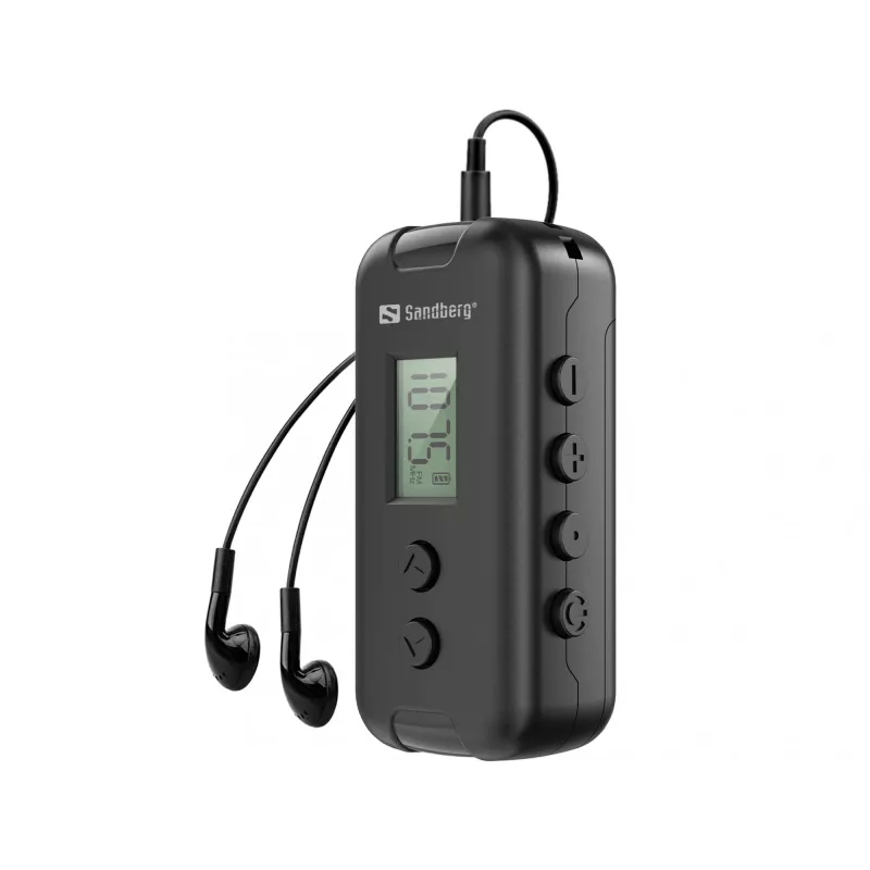 Radio portatile Sandberg 421-00 FM 76-109 MHz nero