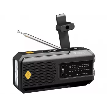 Sandberg Survivor Radio All-in-1 2000, portatile, AM, FM, 87–180 MHz, 520–1710 kHz, 3 W, analogico