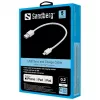 Cavo Sandberg USB Lightning MFI 0,2 m bianco