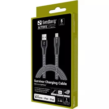 Cavo Sandberg Survivor Lightning 1M