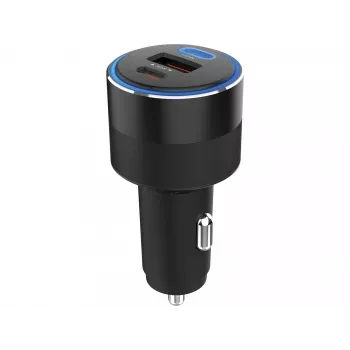 Caricabatterie da auto Sandberg 3in1 130W USB-C PD caricatore rapido universale