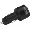 Caricabatterie da auto Sandberg 3in1 130W USB-C PD caricatore rapido universale