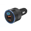 Caricabatterie da auto Sandberg 3in1 130W USB-C PD caricatore rapido universale