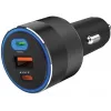 Caricabatterie da auto Sandberg 3in1 130W USB-C PD caricatore rapido universale