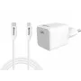 Caricabatterie AC Sandberg 20W USB-C + Lightning 1M ricarica rapida bianco