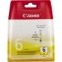 Canon BCI-6Y cartuccia d'inchiostro giallo, giallo, inchiostro pigmentato, 1 pz., 360 pagine